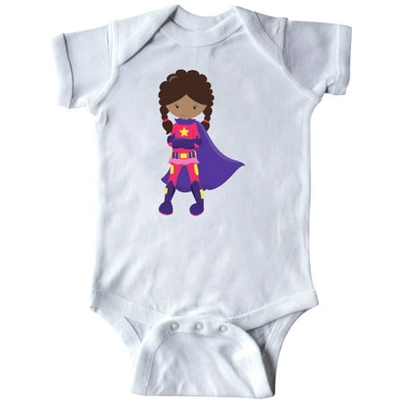 Inktastic African American Girl Superhero Girl Purple Cape Gift Baby Girl Bodysuit
Inktastic African American Girl Superhero Girl Purple Cape Gift Baby Girl Bodysuit