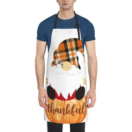 Qekee Autumn Gnomes Print Waterproof Apron with Pockets Adjustable Cooking Aprons Kitchen Bib for Baking Household Cleaning
Qekee Autumn Gnomes Print Waterproof Apron with Pockets Adjustable Cooking Aprons Kitchen Bib for Baking Household Cleaning