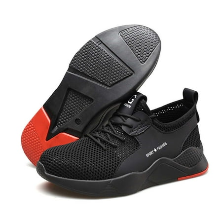 Work Shoes for Men with Steel Toe Lightweight Summmer Breathable Shoe Slip Resistant Footwear for Worker Safety Protective Sneakers
Work Shoes for Men with Steel Toe Lightweight Summmer Breathable Shoe Slip Resistant Footwear for Worker Safety Protective Sneakers