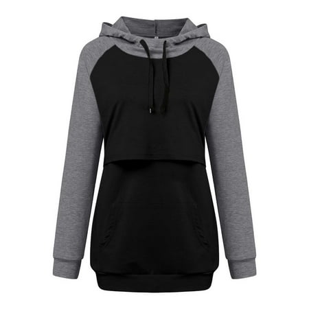 asdoklhq Maternity Clothes for Women Women Pregnant Tops Nursing Maternity Long Sleeves Hooded Clothes Casual Blouse
asdoklhq Maternity Clothes for Women Women Pregnant Tops Nursing Maternity Long Sleeves Hooded Clothes Casual Blouse