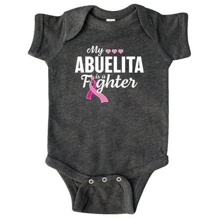Inktastic Breast Cancer Awareness My Abuelita is a Fighter Gift Baby Boy or Baby Girl Bodysuit
Inktastic Breast Cancer Awareness My Abuelita is a Fighter Gift Baby Boy or Baby Girl Bodysuit