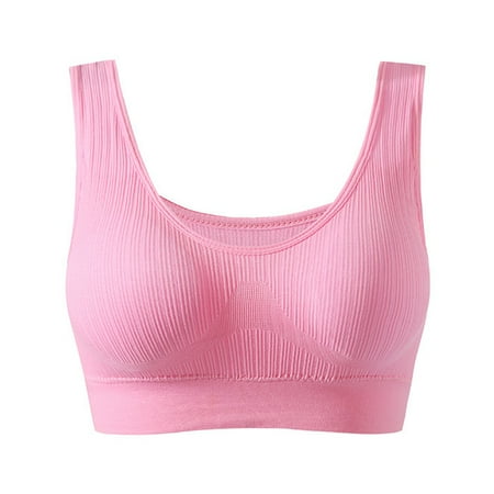 Baywell Seamless Sports Bra Wirefree Yoga Bra with Removable Pads for Women Pink 70/32D-110/48AB
Baywell Seamless Sports Bra Wirefree Yoga Bra with Removable Pads for Women Pink 70/32D-110/48AB
