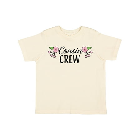 Inktastic Cousin Crew with Flowers Gift Toddler Toddler Girl T-Shirt
Inktastic Cousin Crew with Flowers Gift Toddler Toddler Girl T-Shirt