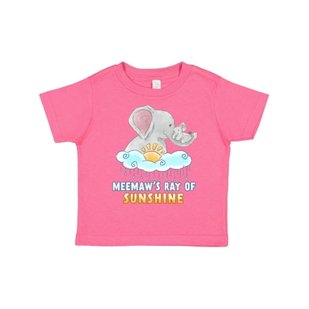 Inktastic Meemaw s Ray of Sunshine Cute Elephants Rainclouds and Sun Gift Toddler Boy or Toddler Girl T-Shirt
Inktastic Meemaw s Ray of Sunshine Cute Elephants Rainclouds and Sun Gift Toddler Boy or Toddler Girl T-Shirt