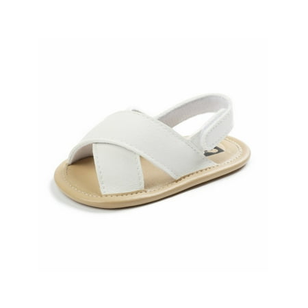 Crocowalk Baby Girls Boys Flat Sandal Summer Sandals First Walkers Crib Shoes Newborn Walking Casual Beach White 6-12 months
Crocowalk Baby Girls Boys Flat Sandal Summer Sandals First Walkers Crib Shoes Newborn Walking Casual Beach White 6-12 months