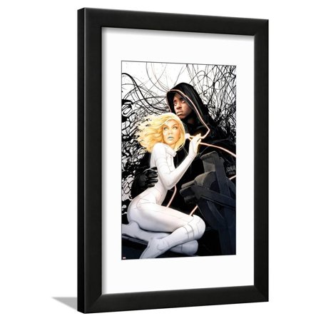 All-New Ultimates No. 9 Cover, Featuring: Cloak, Dagger Framed Print Wall Art By David Nakayama