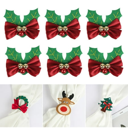 Christmas Napkin Rings Multipurpose Creative Xmas Theme Party Decoration for Home Hotel Restaurant New(Christmas Tree 6pcs)
Christmas Napkin Rings Multipurpose Creative Xmas Theme Party Decoration for Home Hotel Restaurant New(Christmas Tree 6pcs)