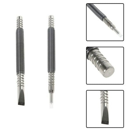 Spring Tool Hammerless Nail Set Center Holes Punch Spring Loaded Marking Metal