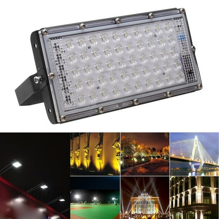 50W 4500Lm Waterproof Ip66 50 Led Flood Light White Light Outdoor Spotlight