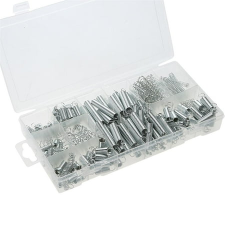 200pcs Spring Set Tension Spring Compression Spring Set With Transparent PP Plastic Box For Repair Industries
200pcs Spring Set Tension Spring Compression Spring Set With Transparent PP Plastic Box For Repair Industries