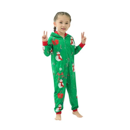 Viworld Matching Family Pajamas Sets Christmas PJ s One Piece Snowman Printed Hoodie Pajamas
Viworld Matching Family Pajamas Sets Christmas PJ s One Piece Snowman Printed Hoodie Pajamas