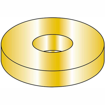 Flat Washer 1/2 Medium Carbon Steel Zinc Yellow USS 100 Pack