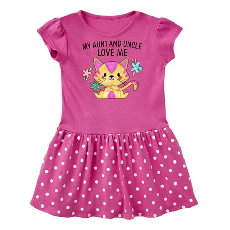 Inktastic My Aunt and Uncle Love Me with Cute Kitten and Flowers Gift Baby Girl Dress
Inktastic My Aunt and Uncle Love Me with Cute Kitten and Flowers Gift Baby Girl Dress