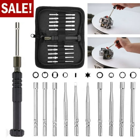 10Pcs Carburetor Adjustment Tool Screwdriver Kit for Common 2 Cycle Carburator