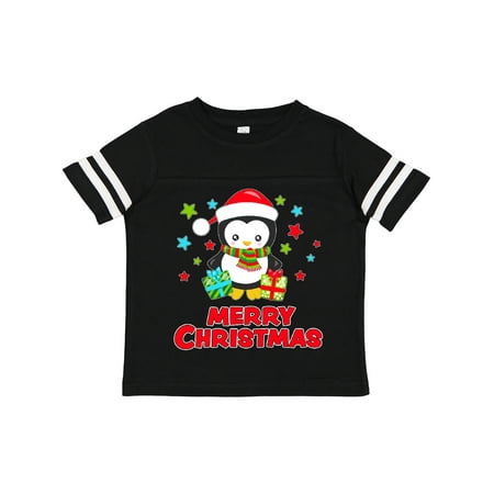 Inktastic Merry Christmas Penguin in Santa Hat with Gifts Gift Toddler Boy or Toddler Girl T-Shirt
Inktastic Merry Christmas Penguin in Santa Hat with Gifts Gift Toddler Boy or Toddler Girl T-Shirt