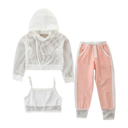 Zlekejiko Toddler Girls Spring Winter Long Sleeve Hoodie Coat Vest Tops Pink Pants 3PCS Outfits Clothes Set
Zlekejiko Toddler Girls Spring Winter Long Sleeve Hoodie Coat Vest Tops Pink Pants 3PCS Outfits Clothes Set