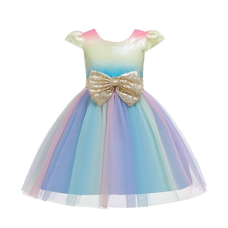 HBYJLZYG Tulle Princess Dresses For Girls Toddler Color Net Yarn Sequins Bowknot Mesh Birthday Party Kids Formal Dress 2-9 Years
HBYJLZYG Tulle Princess Dresses For Girls Toddler Color Net Yarn Sequins Bowknot Mesh Birthday Party Kids Formal Dress 2-9 Years