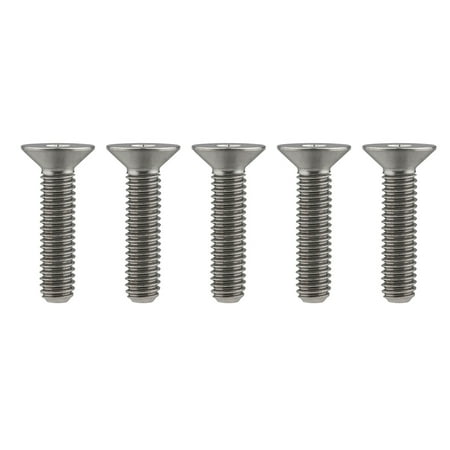 Wanyifa Titanium Ti M5x10 12 15 20 25 30 mm Countersunk Flat Head Hex Socket Cap Screw Bolt 5 Pcs(M5x15mm Gold)
Wanyifa Titanium Ti M5x10 12 15 20 25 30 mm Countersunk Flat Head Hex Socket Cap Screw Bolt 5 Pcs(M5x15mm Gold)