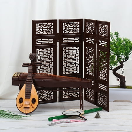 Buytra Dollhouse Miniature Folding Screen Flute Lute Guzheng Fan Life Scene Ornament
Buytra Dollhouse Miniature Folding Screen Flute Lute Guzheng Fan Life Scene Ornament