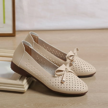 Christmas Fashion Summer Women Casual Shoes Hollow Breathable Bow Comfortable Shallow Mouth
Christmas Fashion Summer Women Casual Shoes Hollow Breathable Bow Comfortable Shallow Mouth