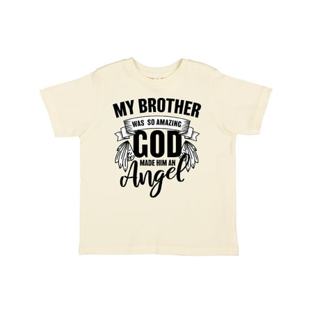 Inktastic My Brother Was So Amazing God Made Him an Angel Gift Toddler Boy or Toddler Girl T-Shirt
Inktastic My Brother Was So Amazing God Made Him an Angel Gift Toddler Boy or Toddler Girl T-Shirt