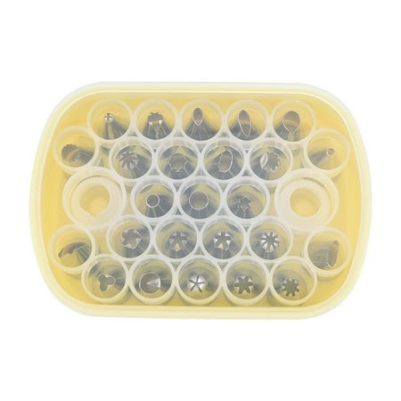 27pcs DIY Nozzle Dessert Cake Tips Kitchen Accessories Cookie Biscuits Icing Piping Cream Nozzle Sets
27pcs DIY Nozzle Dessert Cake Tips Kitchen Accessories Cookie Biscuits Icing Piping Cream Nozzle Sets