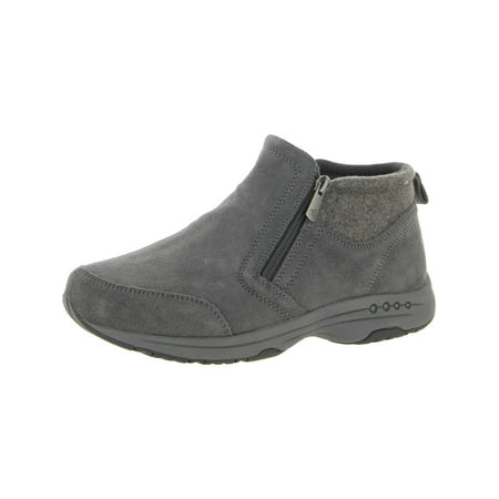 Easy Spirit Womens Tshuffle Suede Ankle Shooties