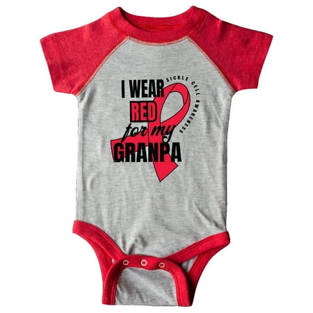 Inktastic Sickle Cell Awareness I Wear Red For My Granpa Gift Baby Boy or Baby Girl Bodysuit
Inktastic Sickle Cell Awareness I Wear Red For My Granpa Gift Baby Boy or Baby Girl Bodysuit
