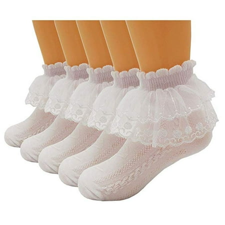 Gubotare Warm Infants Socks Newborn Baby Girls Socks Lace Ruffle Frilly Ankle Dress Sock for Infants Toddler White Large
Gubotare Warm Infants Socks Newborn Baby Girls Socks Lace Ruffle Frilly Ankle Dress Sock for Infants Toddler White Large