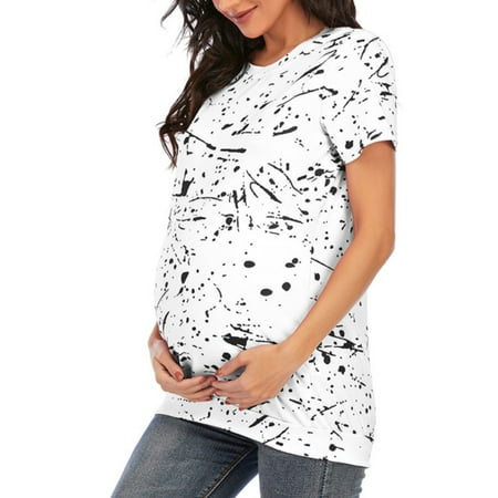 plus Size Top Pack Women s Round Neck Short Sleeve Maternity Tops Shirts Floral Mama Pregnancy Blouses Clothes Maternity Tops for Work
plus Size Top Pack Women s Round Neck Short Sleeve Maternity Tops Shirts Floral Mama Pregnancy Blouses Clothes Maternity Tops for Work