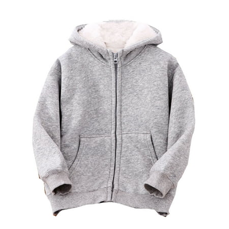 ZHUASHUM Toddler Boys Girls Winter Warm Thickened Classic Hoodie Jacket Zipper Solid Color For Kids Clothes
ZHUASHUM Toddler Boys Girls Winter Warm Thickened Classic Hoodie Jacket Zipper Solid Color For Kids Clothes
