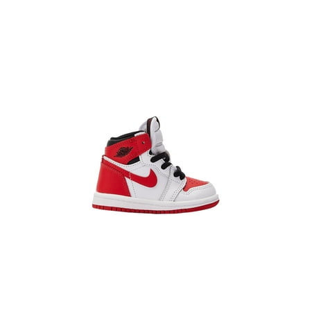 

Toddler s Jordan 1 Retro High OG Heritage Wht/University Red-Blk (AQ2665 161) - 8