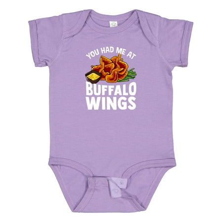 Inktastic Buffalo Wings Game Day Snack Gift Baby Boy or Baby Girl Bodysuit