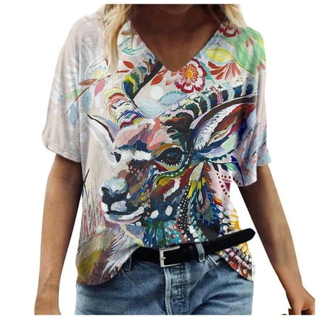 Shirts for Women Summer Tops Shirts for Women Women s Animal Print Tshirts Short Sleeve Bra Top Round Collar Y3k Tee Shirts Blusas Para Mujer
Shirts for Women Summer Tops Shirts for Women Women s Animal Print Tshirts Short Sleeve Bra Top Round Collar Y3k Tee Shirts Blusas Para Mujer