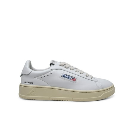 Autry Man Dallas White Leather Sneakers