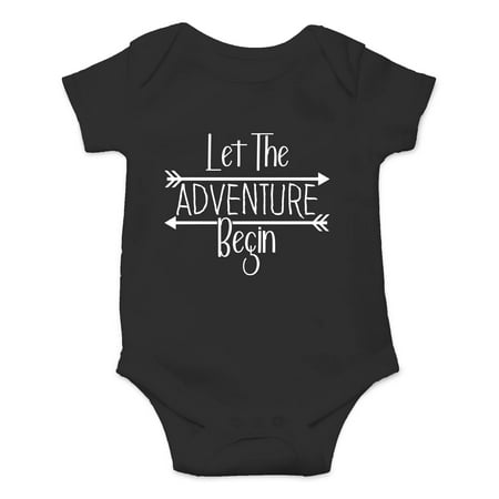 AW Fashions Let The Adventure Begin - Can t Wait To Meet You Worth The Wait - Cute One-Piece Infant Baby Bodysuit (Newborn Black)
AW Fashions Let The Adventure Begin - Can t Wait To Meet You Worth The Wait - Cute One-Piece Infant Baby Bodysuit (Newborn Black)