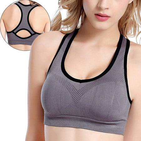 Women Sports Bras Seamless Shockproof Padded Support Sportswear for Yoga Gym Fitness Running M
Women Sports Bras Seamless Shockproof Padded Support Sportswear for Yoga Gym Fitness Running M
