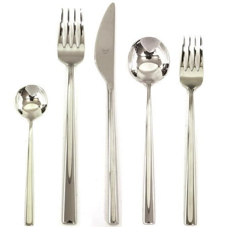 Stainless Steel Movida Cutlery Set - 5 Piece