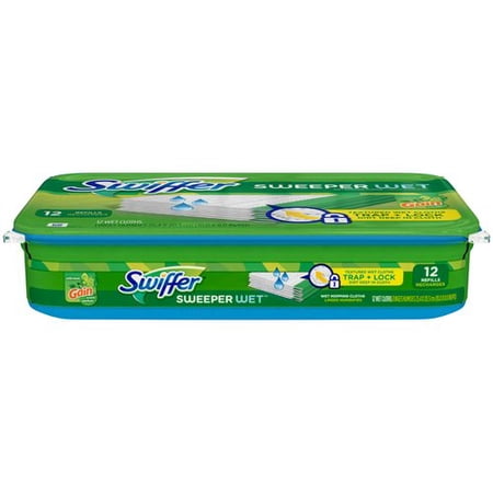 swiffer sweeper wet mopping cloth refills