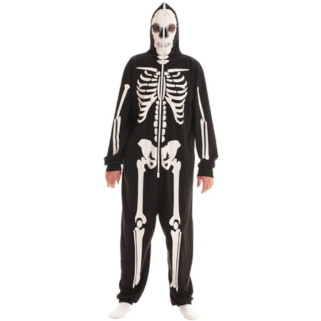 #FollowMe Skeleton Adult Halloween / Onesie / Pajamas (Skeleton With Back Print Medium)
#FollowMe Skeleton Adult Halloween / Onesie / Pajamas (Skeleton With Back Print Medium)