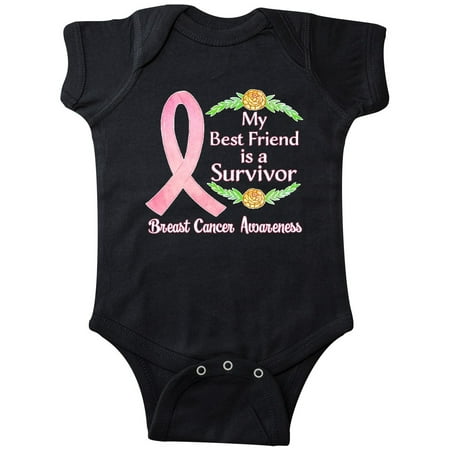 Inktastic My Best Friend is a Survivor Breast Cancer Awareness Gift Baby Boy or Baby Girl Bodysuit
Inktastic My Best Friend is a Survivor Breast Cancer Awareness Gift Baby Boy or Baby Girl Bodysuit