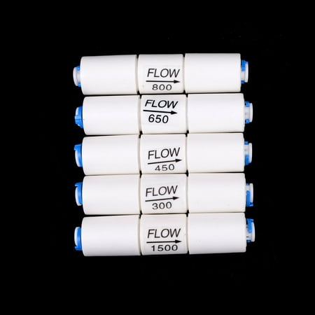 1/4 Flow Restrictor 300CC-1500CC with Quick Connect for RO Reverse Osmosis