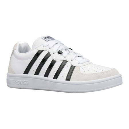 K-Swiss WOMENS WESTCOURT Shoes- White/Black