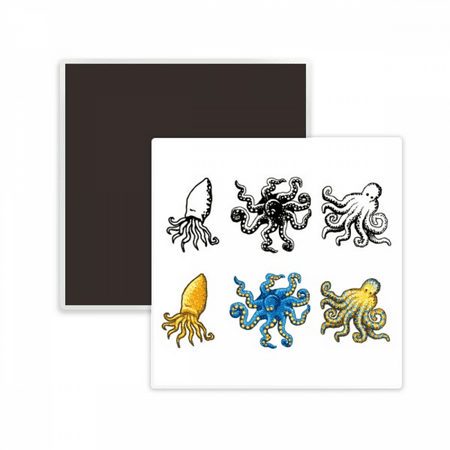 Marine Life Octopus Pattern Illustration Square Ceracs Fridge Magnet Keepsake Memento
Marine Life Octopus Pattern Illustration Square Ceracs Fridge Magnet Keepsake Memento