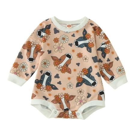 KI-8jcuD Baby Girl 6 Months Toddler Winter Long Sleeve Romper Bodysuit Boys Girls Cartoon Cow Head Flower Prints Girl Clothes 9 Months Baby Things For Girls Baby Clothes Mom Gymnastics Shirts For Gi
KI-8jcuD Baby Girl 6 Months Toddler Winter Long Sleeve Romper Bodysuit Boys Girls Cartoon Cow Head Flower Prints Girl Clothes 9 Months Baby Things For Girls Baby Clothes Mom Gymnastics Shirts For Gi