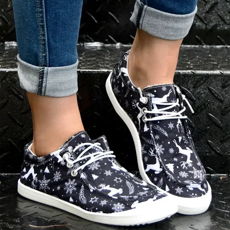 Women‘s Cartoon Cute Canvas Shoes Round Toe Lace Up Low Top Casual Shoes Women‘s Flat Footwear
Women‘s Cartoon Cute Canvas Shoes Round Toe Lace Up Low Top Casual Shoes Women‘s Flat Footwear