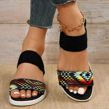 Gnobogi Sandals with thick bottom for Women Dresses Summer Ladies Shoes Flat Heel Open Toe Sandals Casual Women s Sandals Multicolor
Gnobogi Sandals with thick bottom for Women Dresses Summer Ladies Shoes Flat Heel Open Toe Sandals Casual Women s Sandals Multicolor