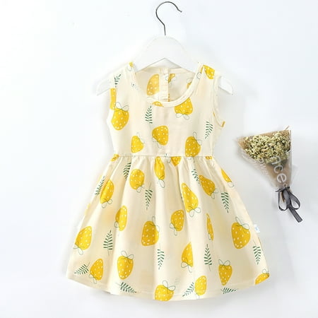 PEASKJP Shirt Dresses for Girls Toddler Girls Sleeveless A-Line Chiffon Flowy Sundress Floral Floral Dress Solid Girls Dress Gold 12 Months
PEASKJP Shirt Dresses for Girls Toddler Girls Sleeveless A-Line Chiffon Flowy Sundress Floral Floral Dress Solid Girls Dress Gold 12 Months