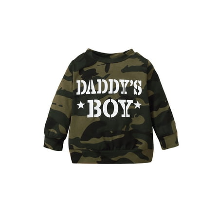 Yinyinxull Newborn Baby Boys Autumn Casual Sweatshirt Letter Print Long Sleeve Pullover Tops Clothes Army Green 12-18 Months
Yinyinxull Newborn Baby Boys Autumn Casual Sweatshirt Letter Print Long Sleeve Pullover Tops Clothes Army Green 12-18 Months