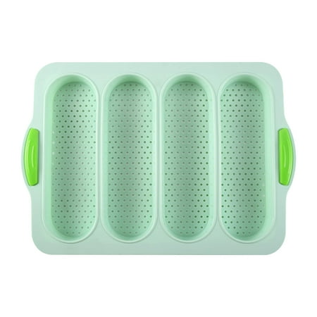 Christmas Clearance! VWRXBZ Loaf Pan Set of 1 with Four Buns French Bread Loaf Pan Bread Pan Non-stick Pan Easy to Release Household Silicone Food Baking Breakfast Romantic Dinner Tool
Christmas Clearance! VWRXBZ Loaf Pan Set of 1 with Four Buns French Bread Loaf Pan Bread Pan Non-stick Pan Easy to Release Household Silicone Food Baking Breakfast Romantic Dinner Tool